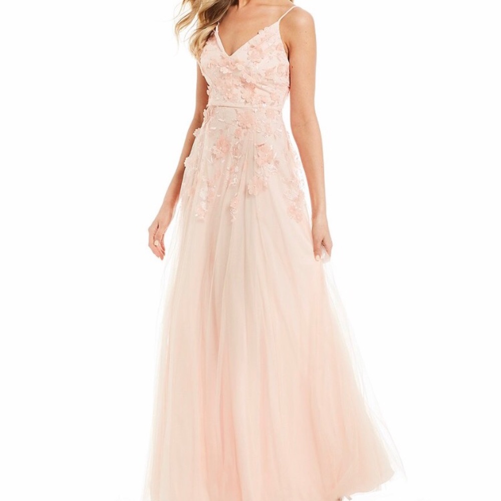 Dillard’s Embroided Prom Dress